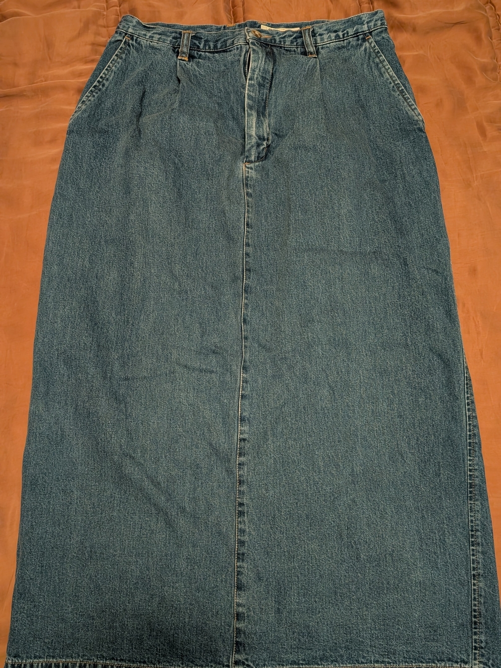 Eddie Bauer Women's Long Denim Skirt
